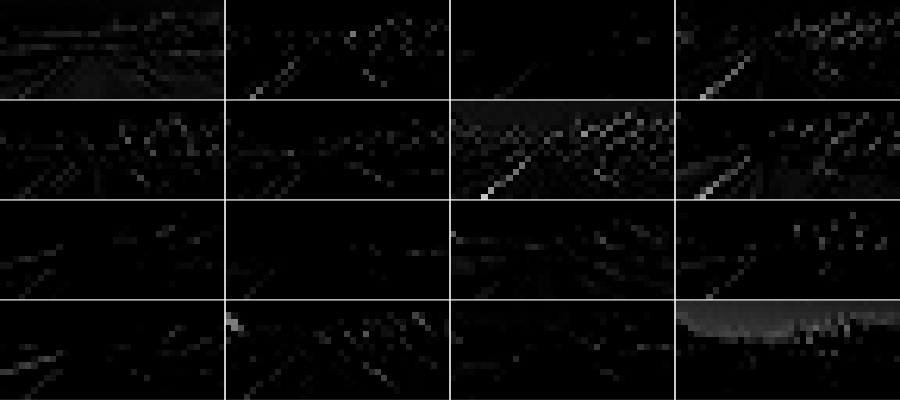 feature maps after second convolution